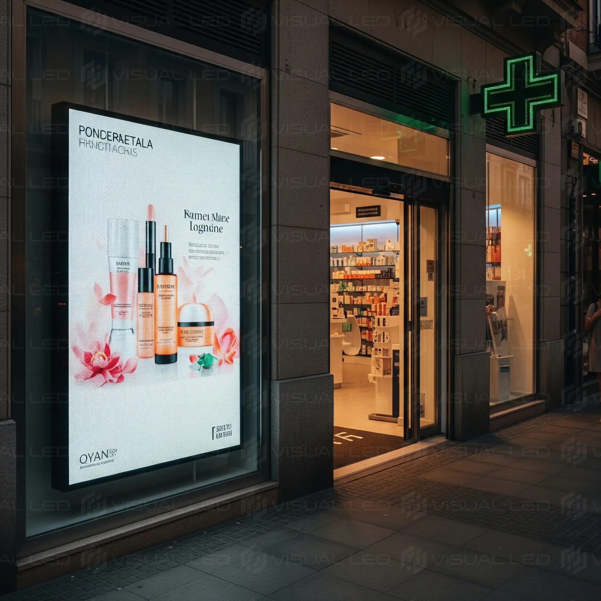 ÉCRANS LED POUR PHARMACIES 13 ÉCRANS LED POUR PHARMACIES