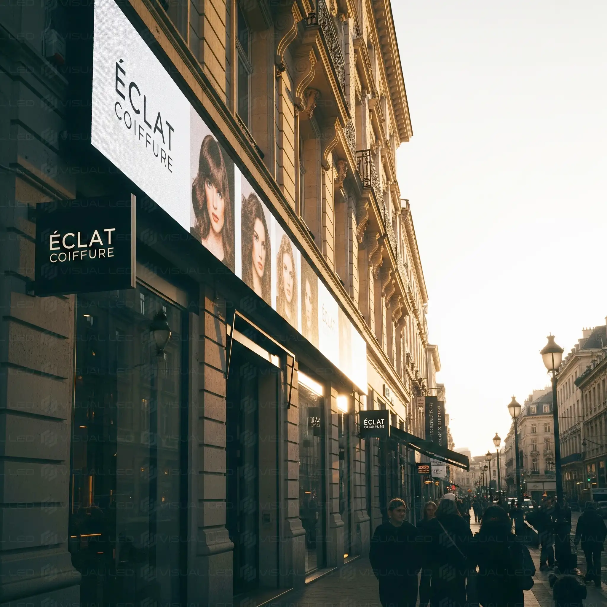 LED screens for hairdressers and beauty salons 12 LED screens for hairdressers