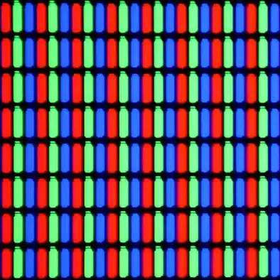 Pixels RGB color lcd jpg