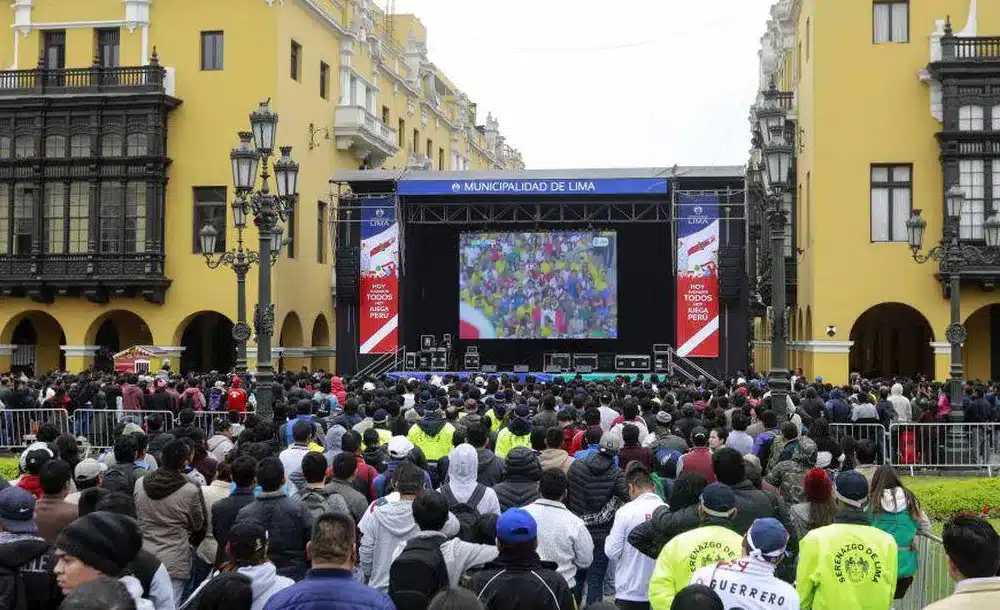 pantalla LED en Lima eventos exterior