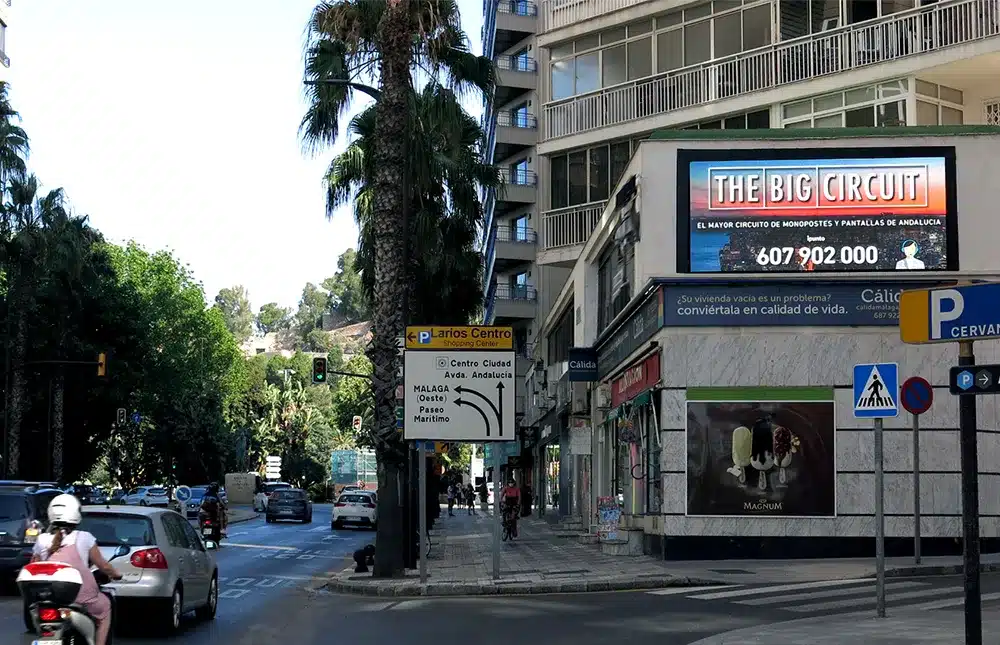 pantallas LED en Málaga