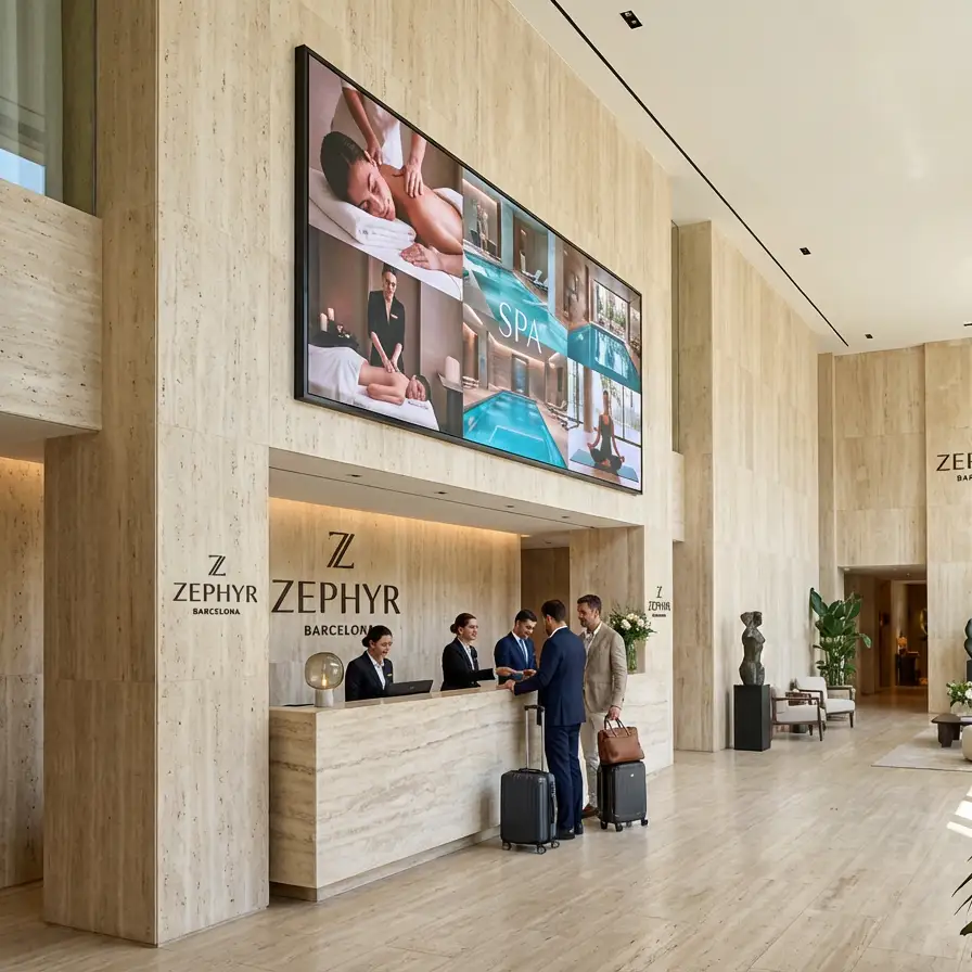 LED Screens for Hotels and Holiday Apartments 11 LED screens for hotels