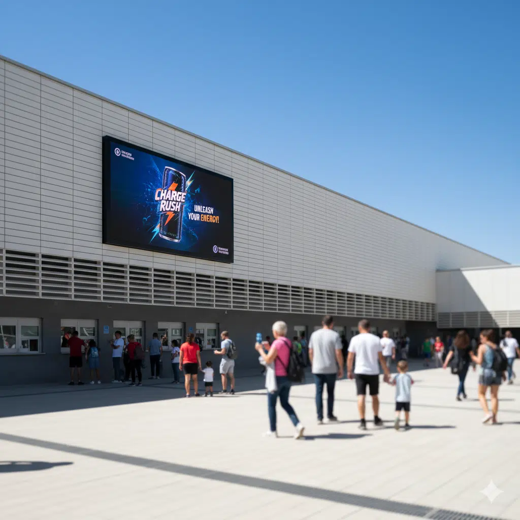 Vallas Publicitarias LED: Fabricación, Precios y Rentabilidad 25 valla publicitaria led fachada