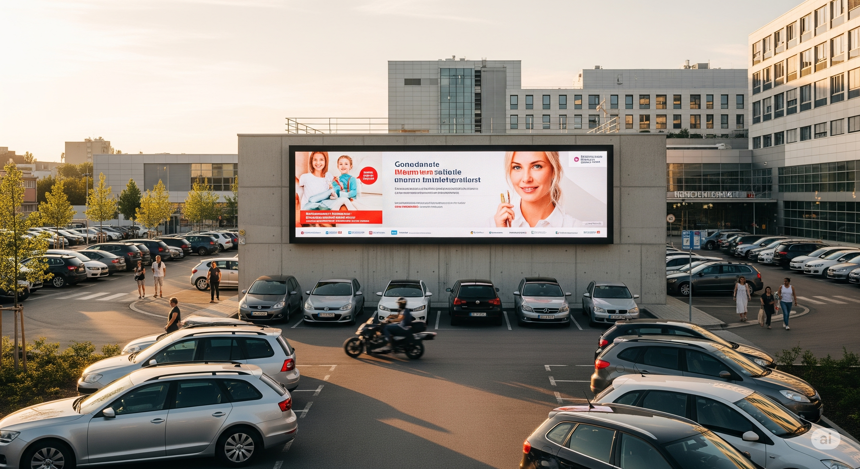Vallas Publicitarias LED: Fabricación, Precios y Rentabilidad 18 valla publicitaria led parking